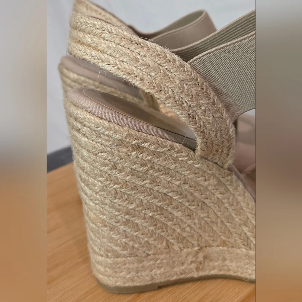*NWOT* Ralph Lauren Macrame Wedge Sandals